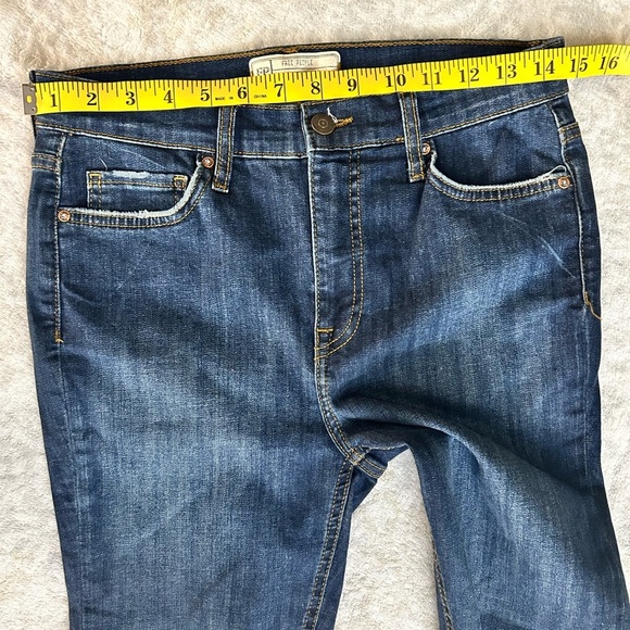 Free People High Rise Busted Skinny Jeans - Picture 5 of 9